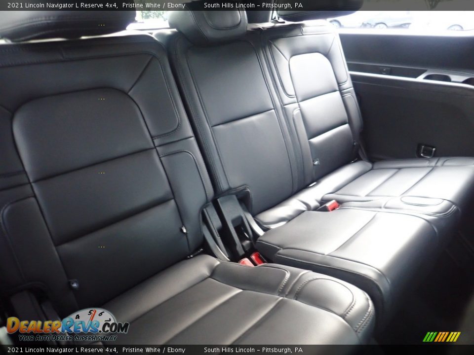 Rear Seat of 2021 Lincoln Navigator L Reserve 4x4 Photo #14