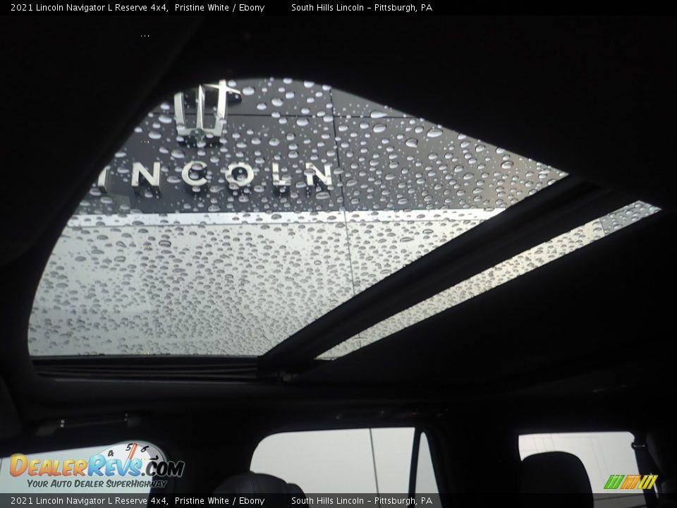 2021 Lincoln Navigator L Reserve 4x4 Pristine White / Ebony Photo #20
