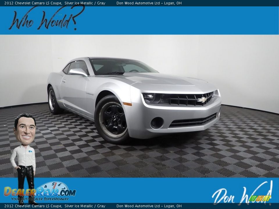 2012 Chevrolet Camaro LS Coupe Silver Ice Metallic / Gray Photo #1