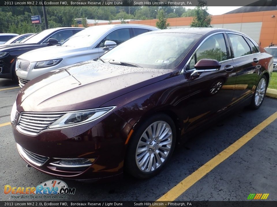 2013 Lincoln MKZ 2.0L EcoBoost FWD Bordeaux Reserve / Light Dune Photo #1