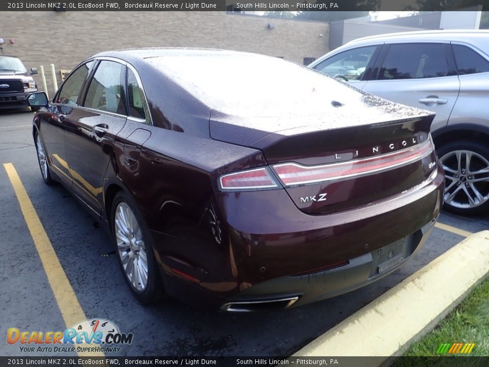 2013 Lincoln MKZ 2.0L EcoBoost FWD Bordeaux Reserve / Light Dune Photo #2