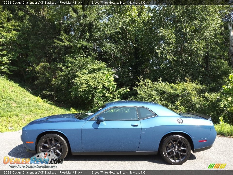 2022 Dodge Challenger SXT Blacktop Frostbite / Black Photo #1