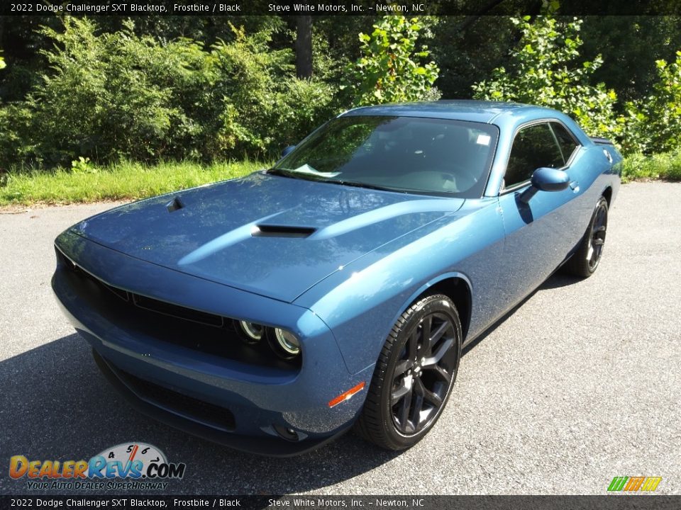 2022 Dodge Challenger SXT Blacktop Frostbite / Black Photo #2