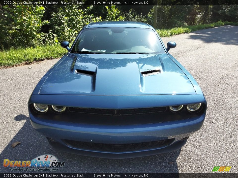 2022 Dodge Challenger SXT Blacktop Frostbite / Black Photo #3