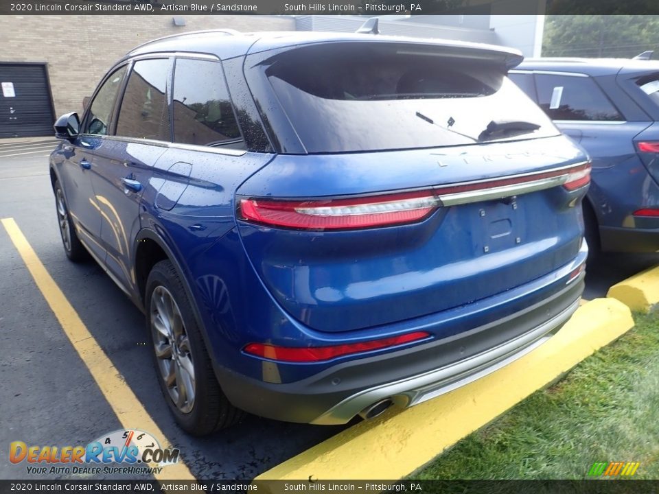 2020 Lincoln Corsair Standard AWD Artisan Blue / Sandstone Photo #2