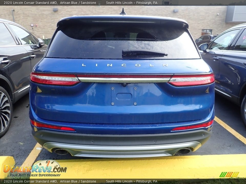 2020 Lincoln Corsair Standard AWD Artisan Blue / Sandstone Photo #3