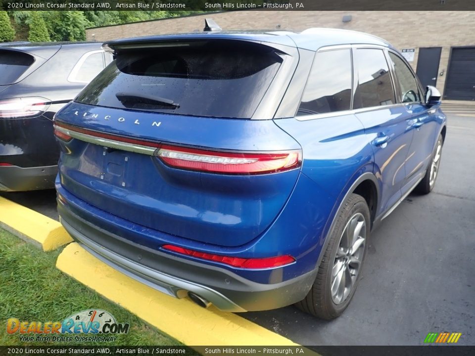 2020 Lincoln Corsair Standard AWD Artisan Blue / Sandstone Photo #4