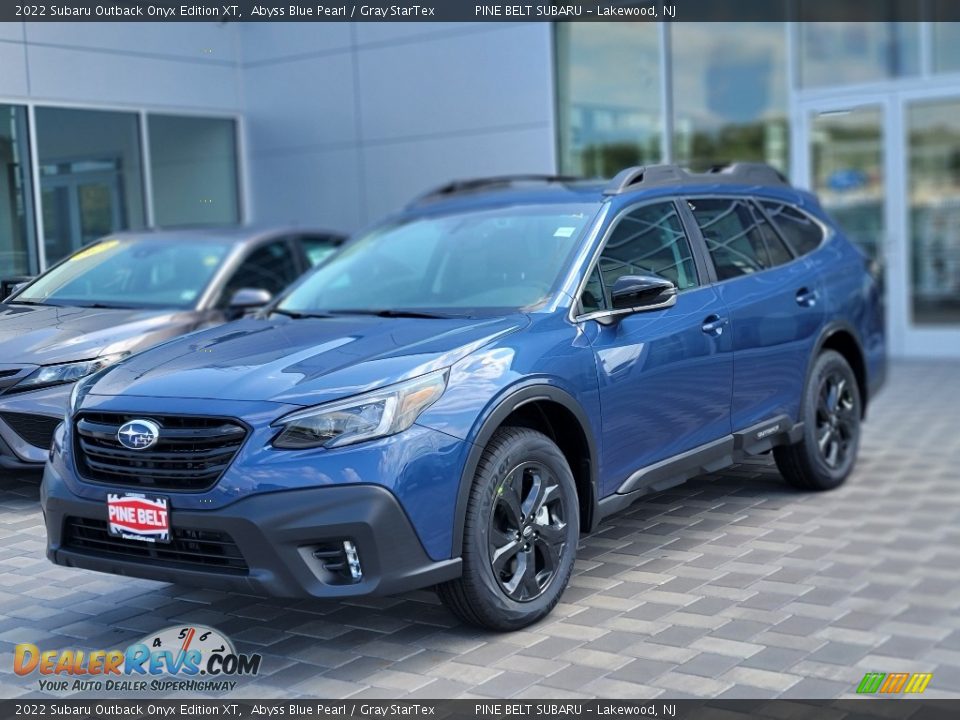 2022 Subaru Outback Onyx Edition XT Abyss Blue Pearl / Gray StarTex Photo #1