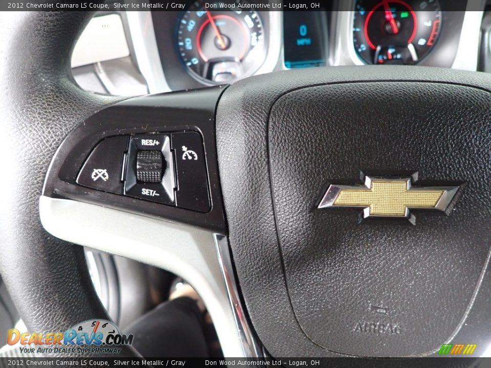 2012 Chevrolet Camaro LS Coupe Silver Ice Metallic / Gray Photo #13