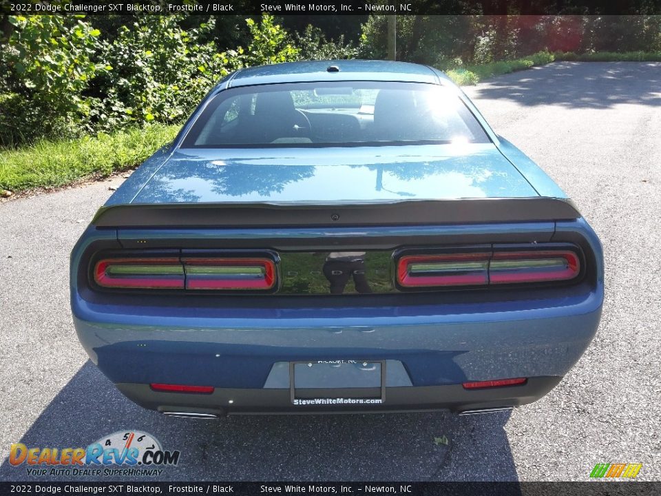 2022 Dodge Challenger SXT Blacktop Frostbite / Black Photo #7