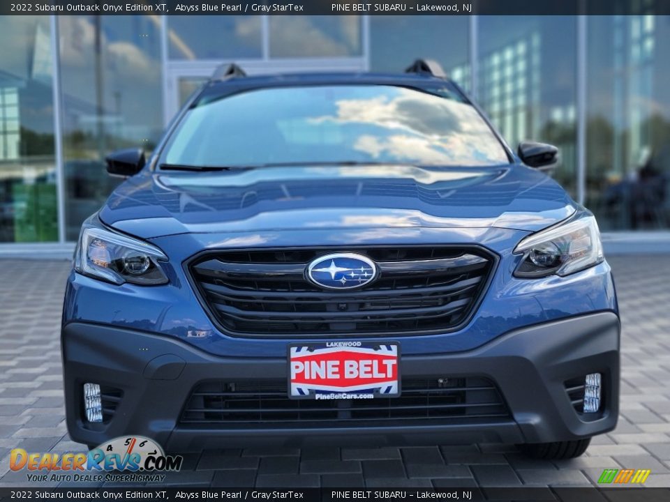 2022 Subaru Outback Onyx Edition XT Abyss Blue Pearl / Gray StarTex Photo #3