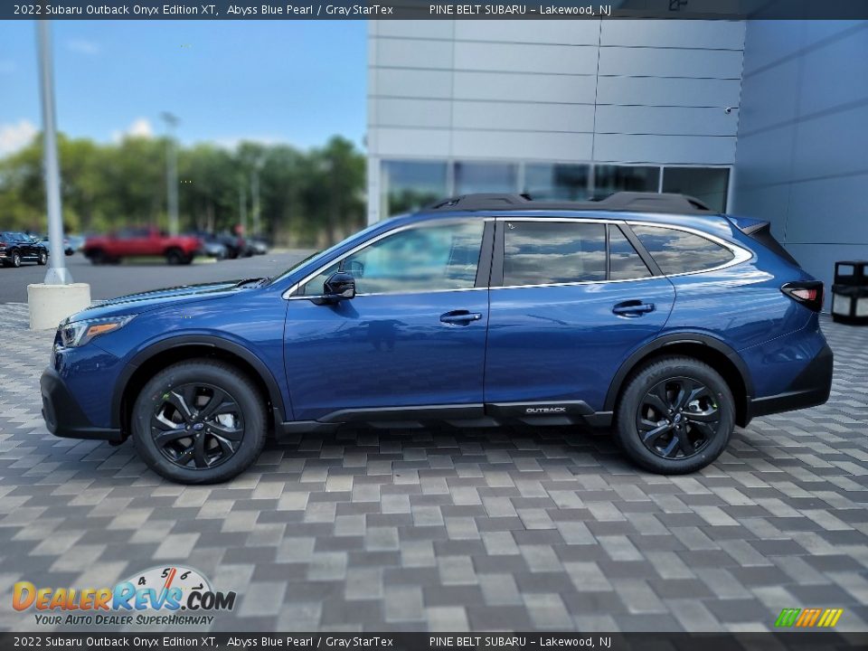 2022 Subaru Outback Onyx Edition XT Abyss Blue Pearl / Gray StarTex Photo #4