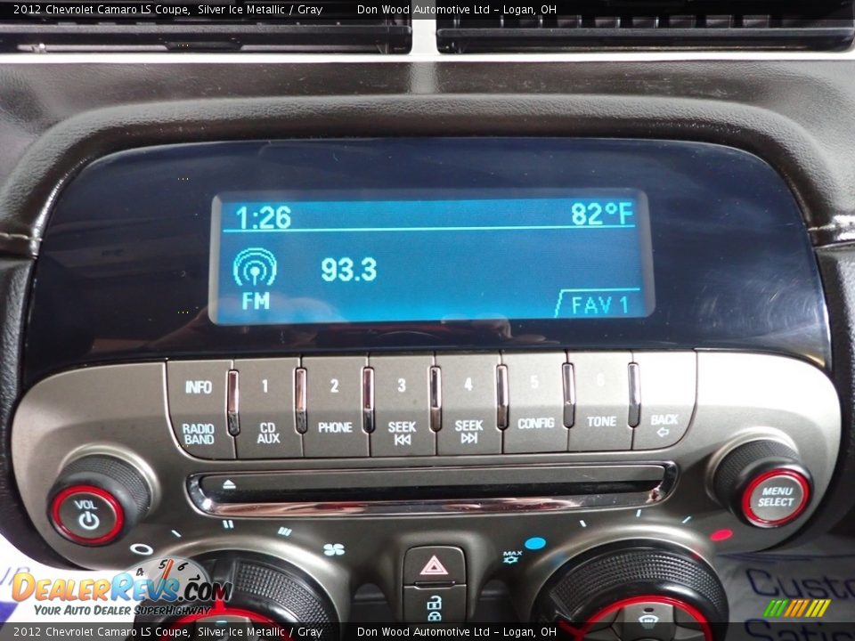 2012 Chevrolet Camaro LS Coupe Silver Ice Metallic / Gray Photo #16