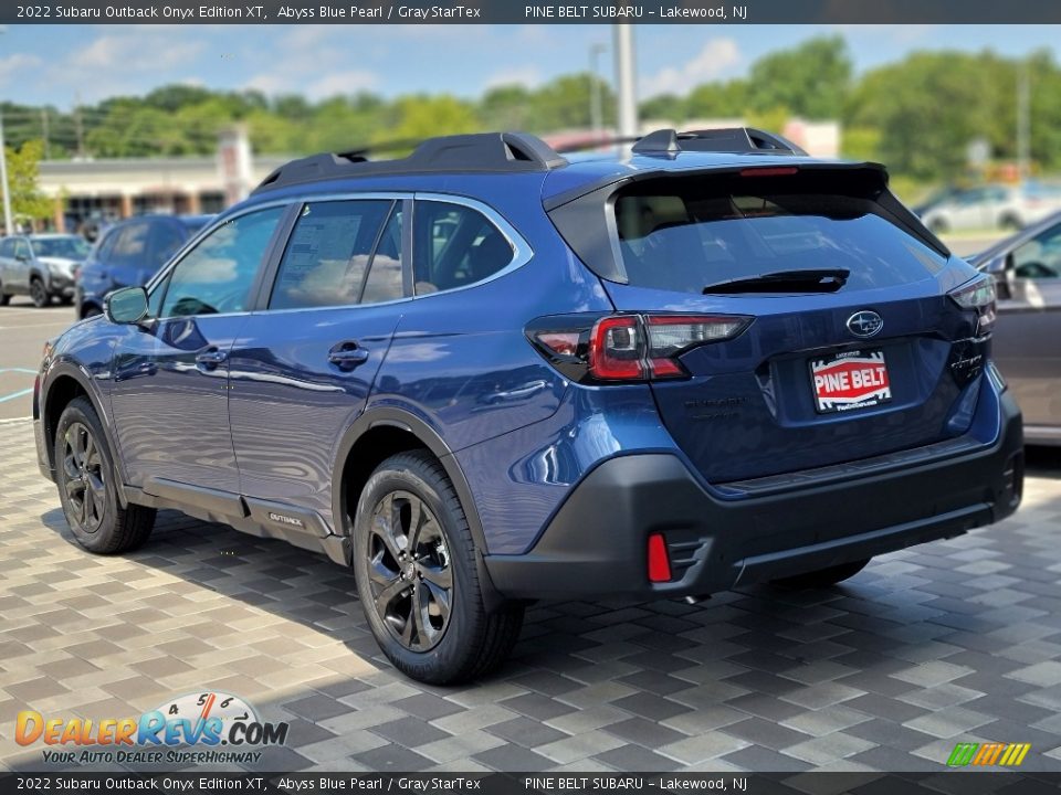 2022 Subaru Outback Onyx Edition XT Abyss Blue Pearl / Gray StarTex Photo #6