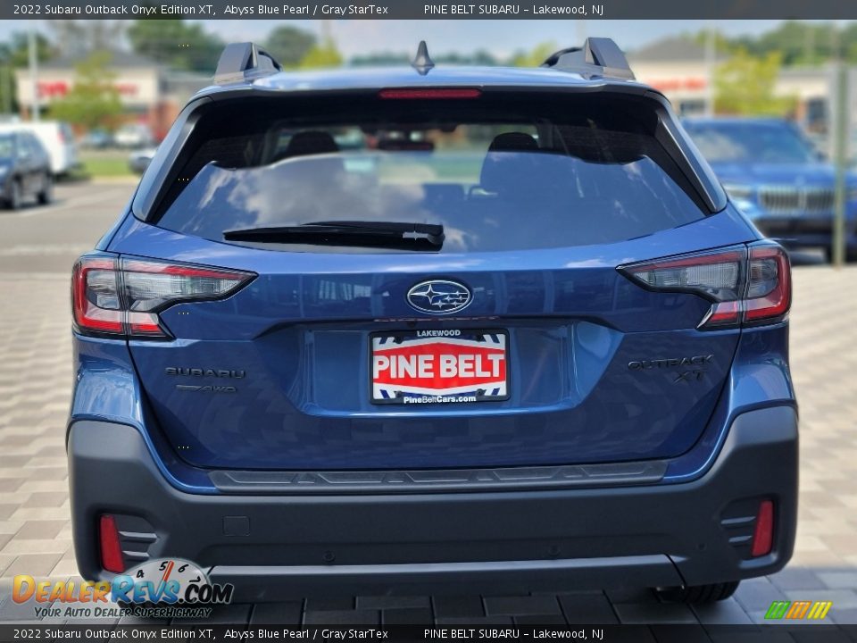 2022 Subaru Outback Onyx Edition XT Abyss Blue Pearl / Gray StarTex Photo #7
