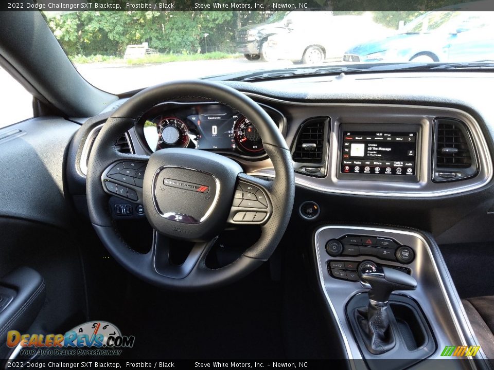 2022 Dodge Challenger SXT Blacktop Frostbite / Black Photo #16