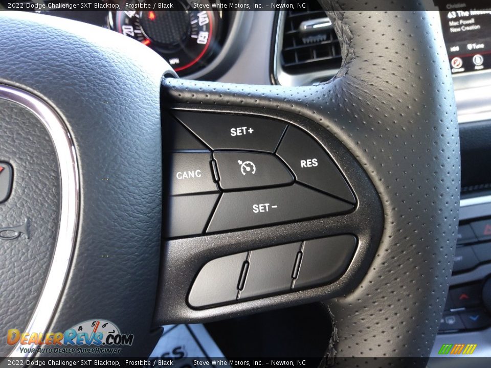 2022 Dodge Challenger SXT Blacktop Frostbite / Black Photo #18