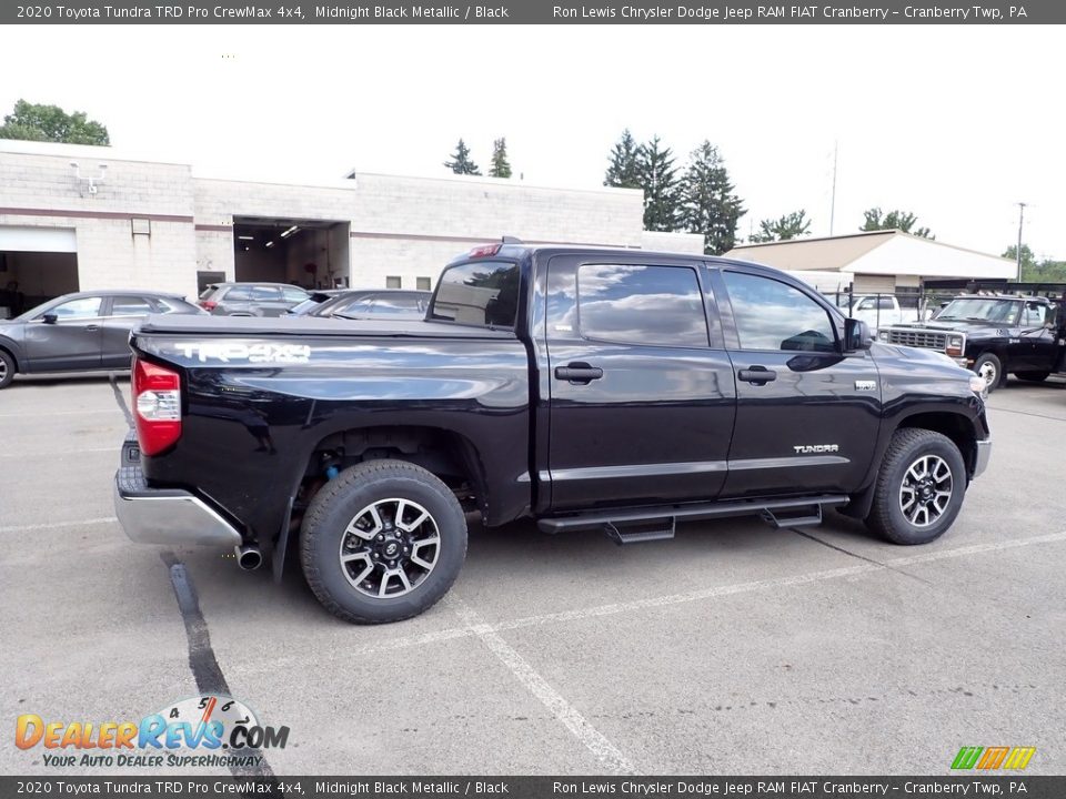 2020 Toyota Tundra TRD Pro CrewMax 4x4 Midnight Black Metallic / Black Photo #4