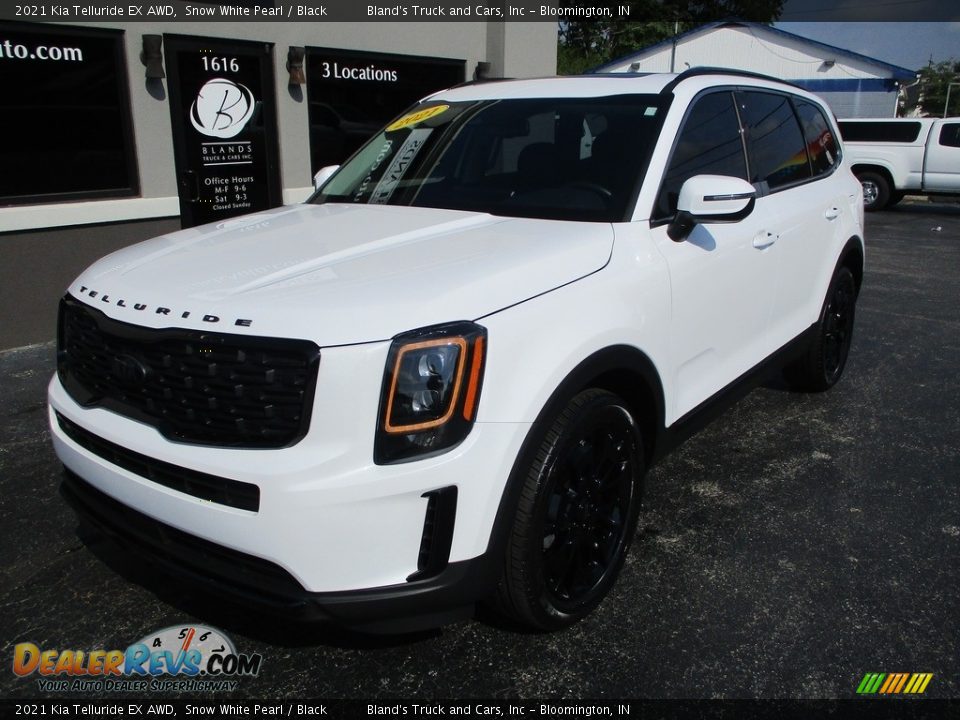 2021 Kia Telluride EX AWD Snow White Pearl / Black Photo #2