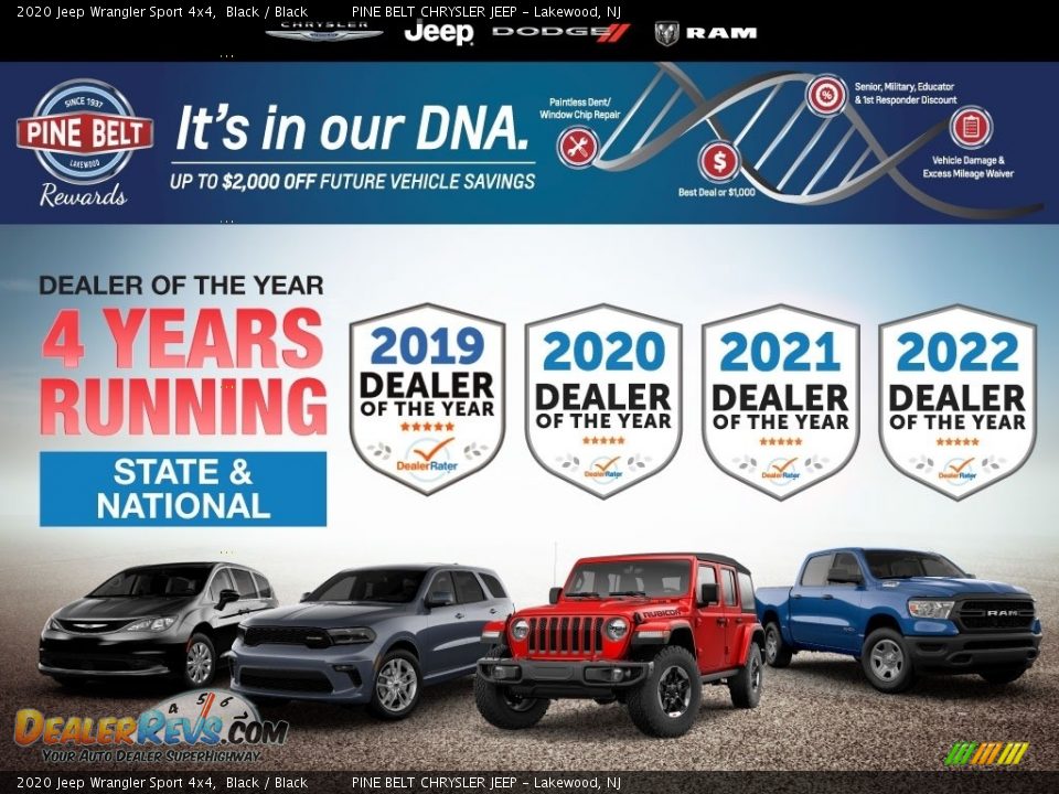 Dealer Info of 2020 Jeep Wrangler Sport 4x4 Photo #9