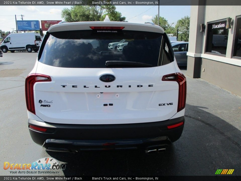 2021 Kia Telluride EX AWD Snow White Pearl / Black Photo #31