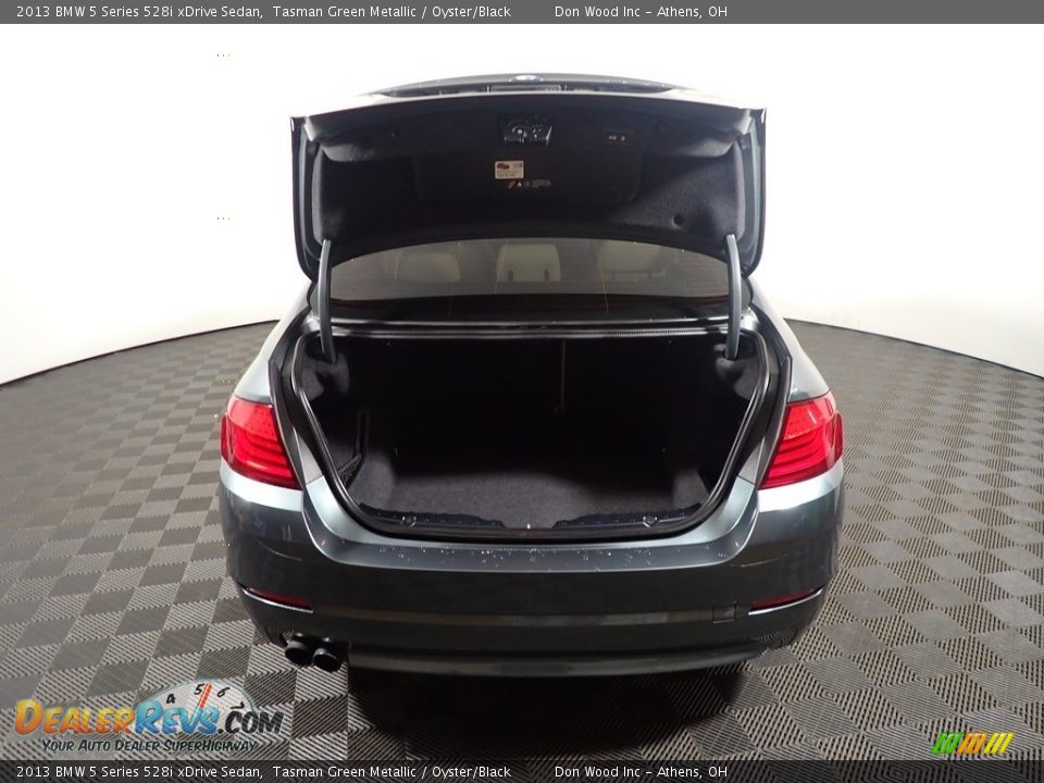 2013 BMW 5 Series 528i xDrive Sedan Tasman Green Metallic / Oyster/Black Photo #14