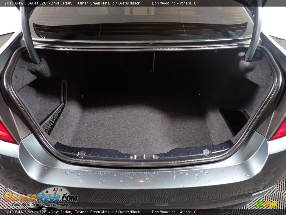 2013 BMW 5 Series 528i xDrive Sedan Tasman Green Metallic / Oyster/Black Photo #16