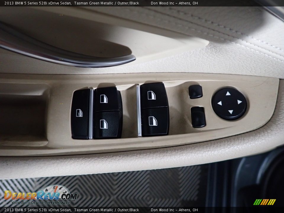2013 BMW 5 Series 528i xDrive Sedan Tasman Green Metallic / Oyster/Black Photo #20