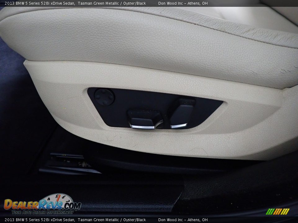 2013 BMW 5 Series 528i xDrive Sedan Tasman Green Metallic / Oyster/Black Photo #22