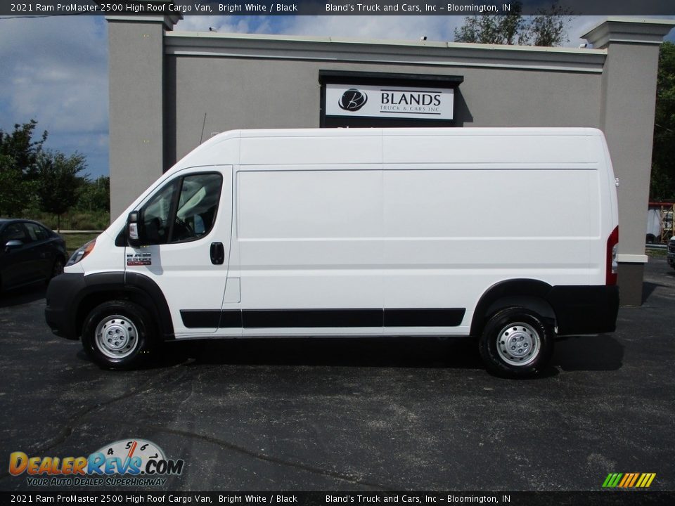 2021 Ram ProMaster 2500 High Roof Cargo Van Bright White / Black Photo #1