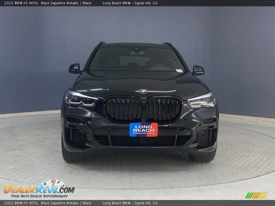 2023 BMW X5 M50i Black Sapphire Metallic / Black Photo #2