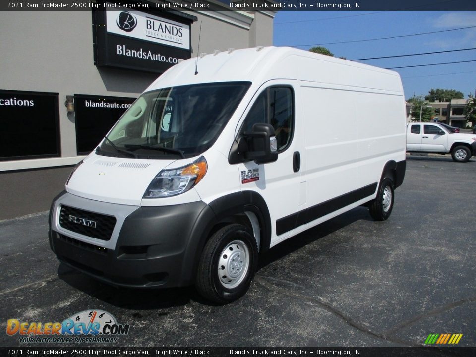 2021 Ram ProMaster 2500 High Roof Cargo Van Bright White / Black Photo #2