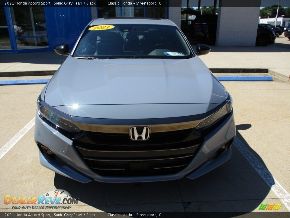 2021 Honda Accord Sport Sonic Gray Pearl / Black Photo #2