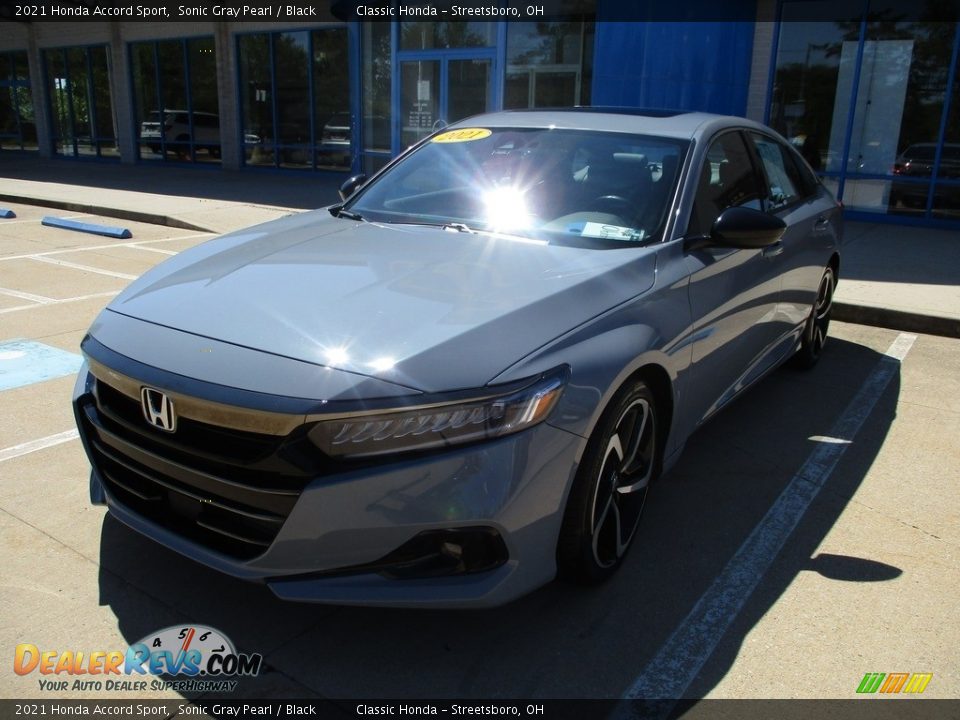 2021 Honda Accord Sport Sonic Gray Pearl / Black Photo #3