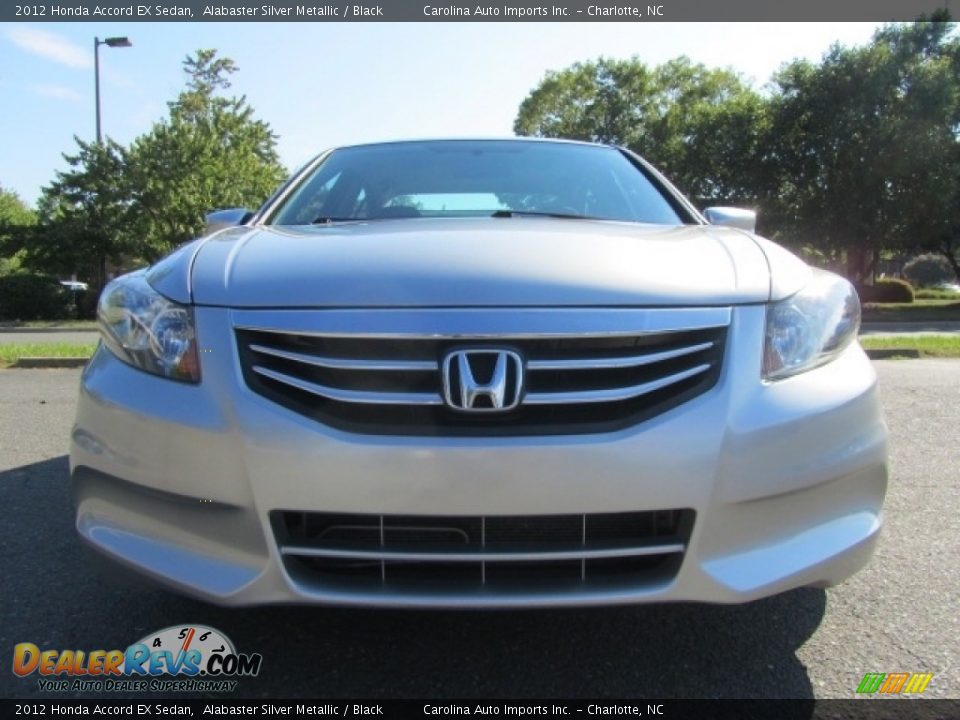 2012 Honda Accord EX Sedan Alabaster Silver Metallic / Black Photo #4
