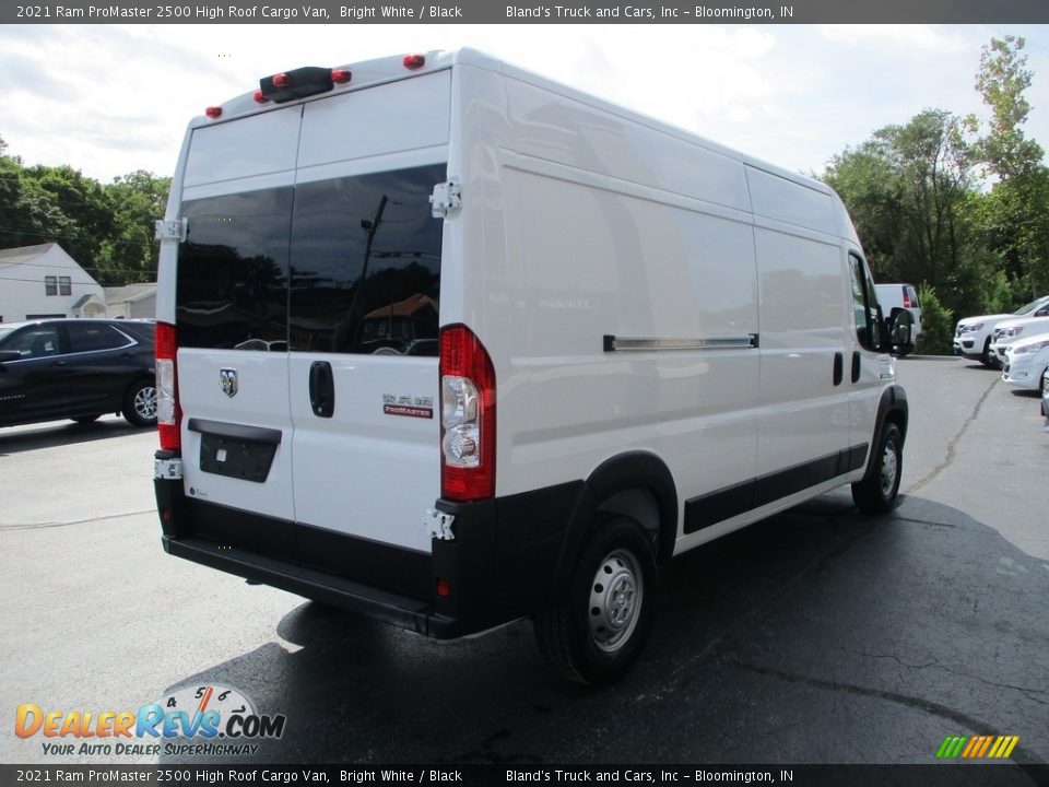 2021 Ram ProMaster 2500 High Roof Cargo Van Bright White / Black Photo #4