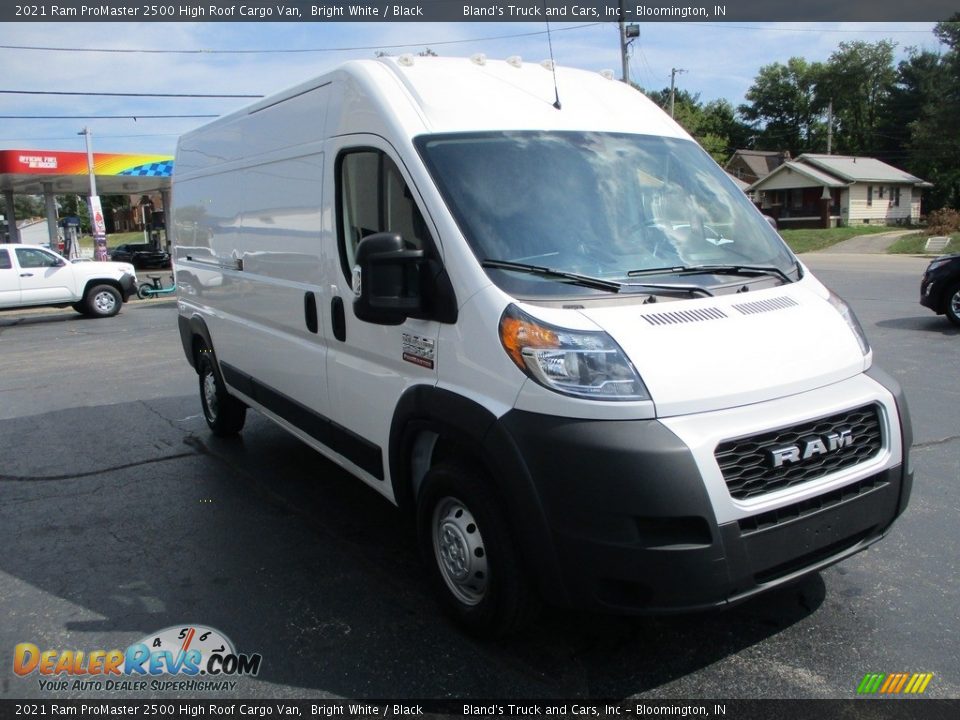 2021 Ram ProMaster 2500 High Roof Cargo Van Bright White / Black Photo #5