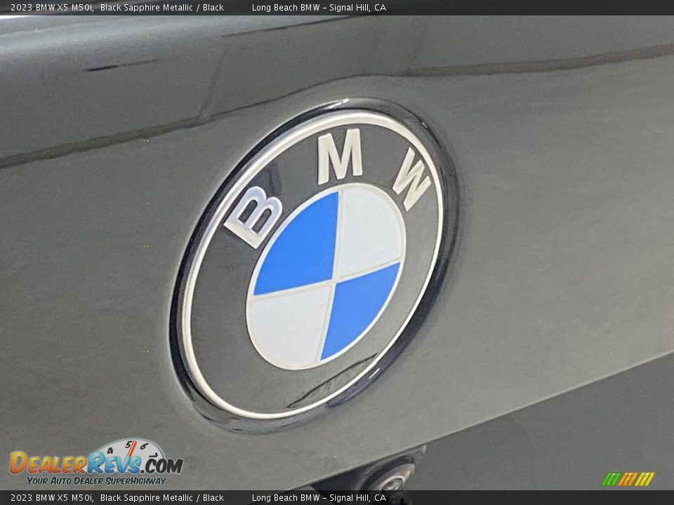2023 BMW X5 M50i Black Sapphire Metallic / Black Photo #7