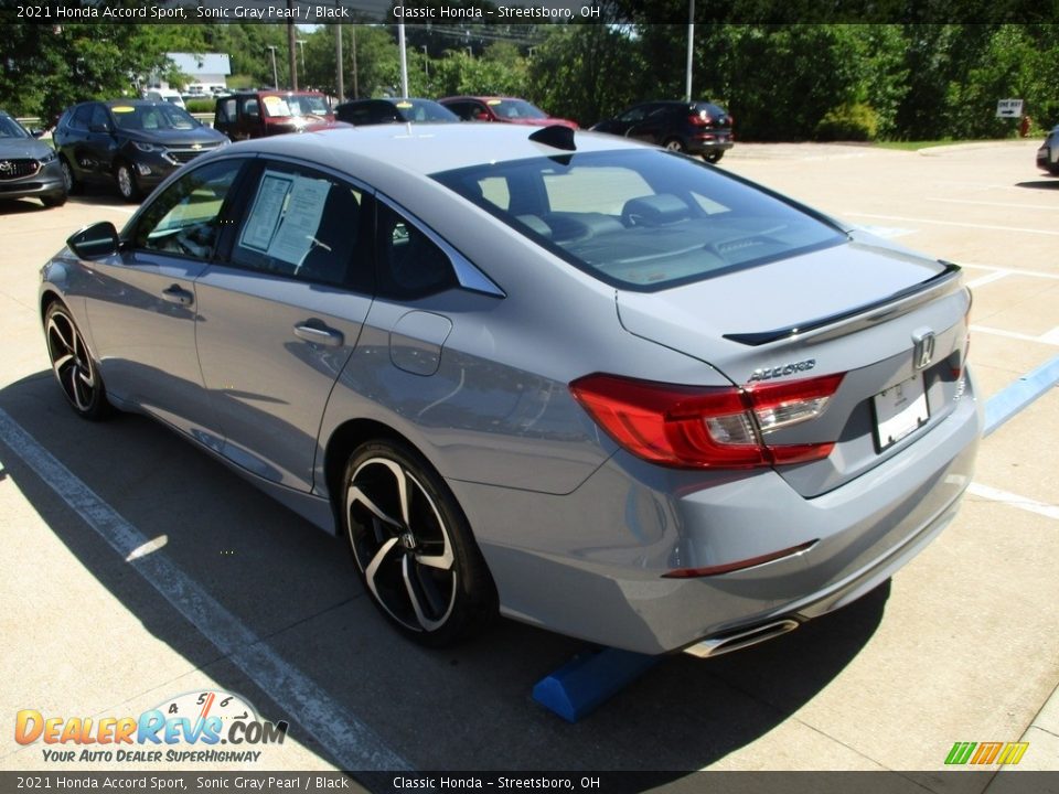 2021 Honda Accord Sport Sonic Gray Pearl / Black Photo #11