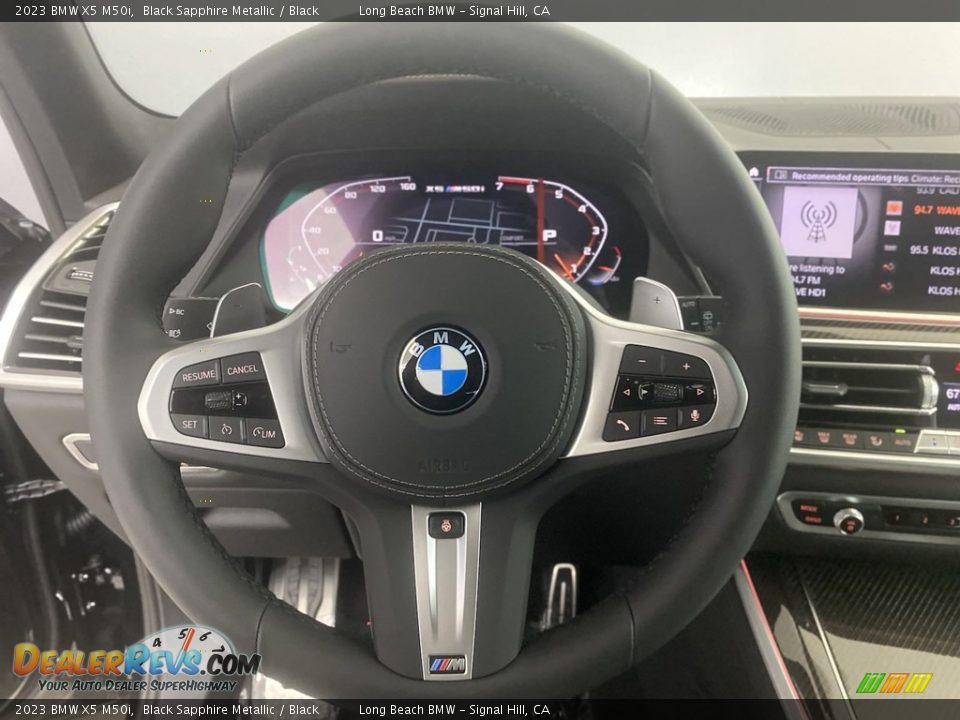 2023 BMW X5 M50i Steering Wheel Photo #15