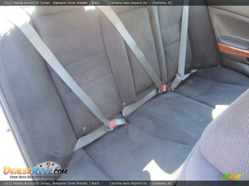 2012 Honda Accord EX Sedan Alabaster Silver Metallic / Black Photo #24