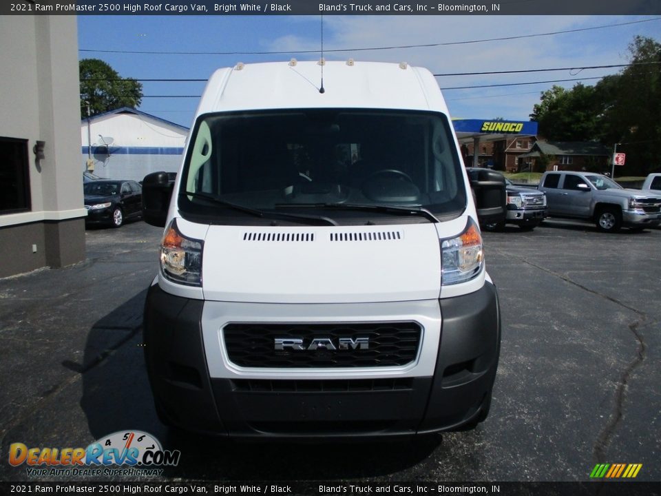 2021 Ram ProMaster 2500 High Roof Cargo Van Bright White / Black Photo #21