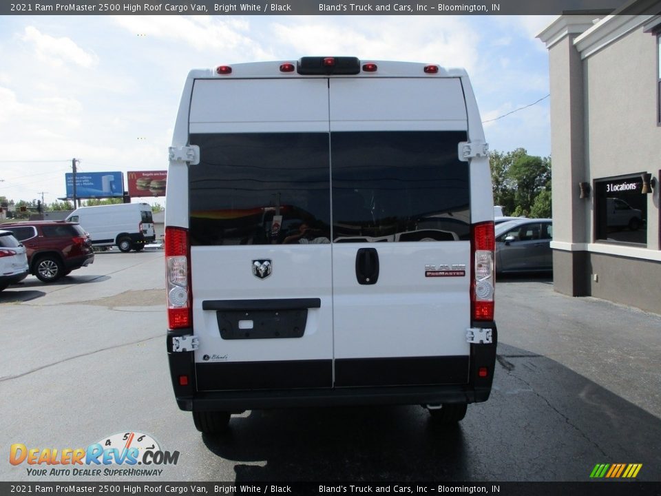 2021 Ram ProMaster 2500 High Roof Cargo Van Bright White / Black Photo #24