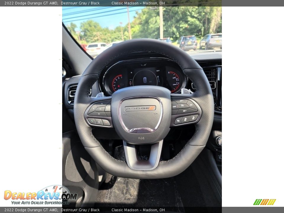 2022 Dodge Durango GT AWD Destroyer Gray / Black Photo #6