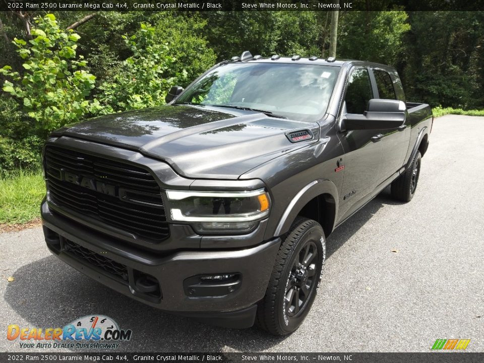 2022 Ram 2500 Laramie Mega Cab 4x4 Granite Crystal Metallic / Black Photo #2