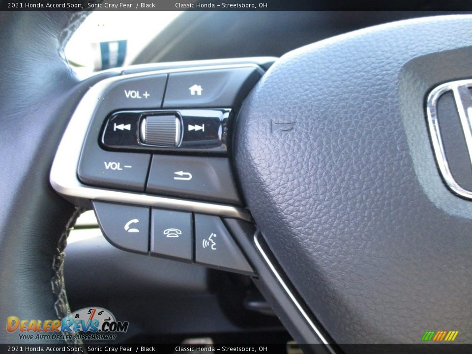 2021 Honda Accord Sport Sonic Gray Pearl / Black Photo #33