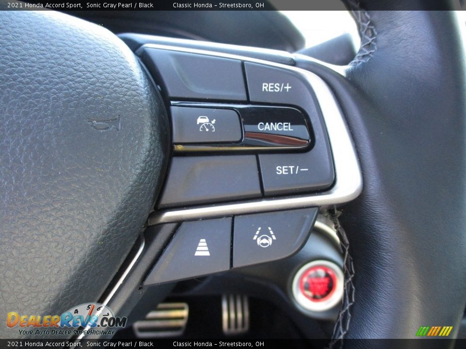 2021 Honda Accord Sport Sonic Gray Pearl / Black Photo #34