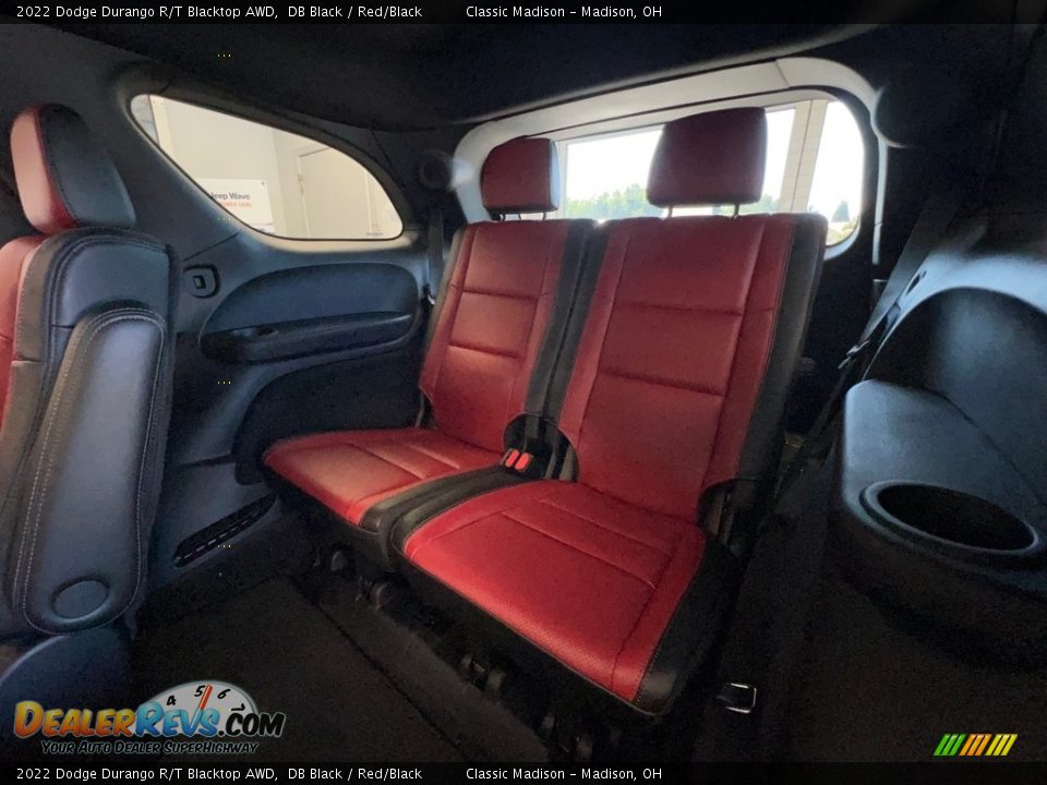 Rear Seat of 2022 Dodge Durango R/T Blacktop AWD Photo #4
