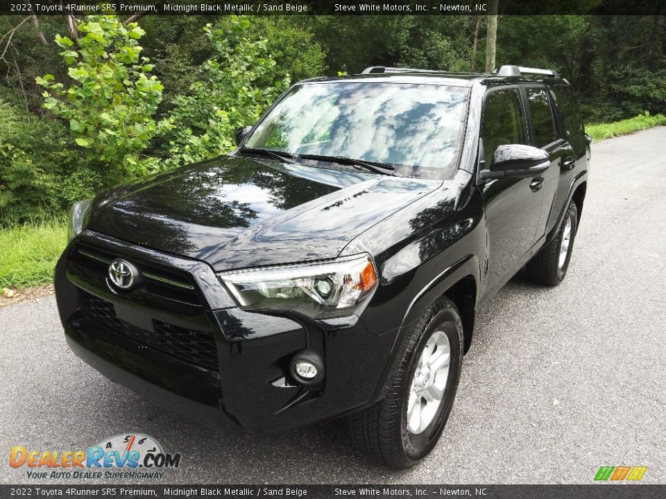 Midnight Black Metallic 2022 Toyota 4Runner SR5 Premium Photo #3