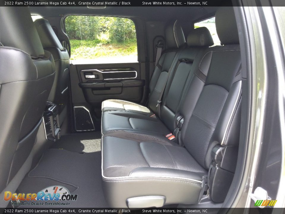 Rear Seat of 2022 Ram 2500 Laramie Mega Cab 4x4 Photo #14
